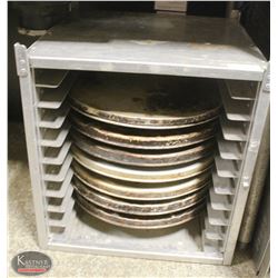 10 PAN PIZZA HOLDING STACKING BOX WITH SEVEN 18"