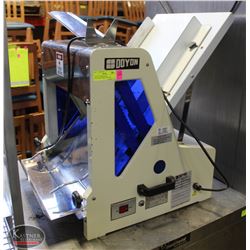 DOYON COMMERCIAL COUNTERTOP BREAD SLICER