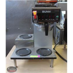 BUNN CW SERIES 4 BURNER & HOT WATER COFFEE MAKER