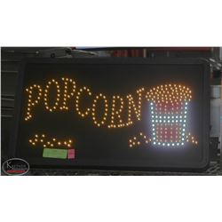 POPCORN LED SIGN NEW