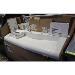 5' BRADLEY CONTOURED STONE WASH BASIN-VERGE SERIES