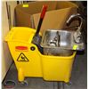 Image 1 : RUBBERMAID MOP BUCKET W/; S/S HANDRINSING SINK +