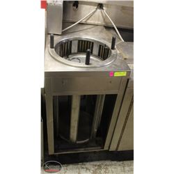 STAINLESS PLATE DISPENSER