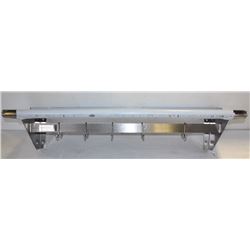 POT RACK WITH SHELF 12'X60"