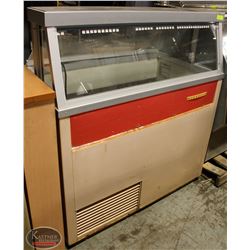 8 BUCKET REACH IN ICE CREAM FREEZER W/ GUARD.