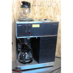 BUNN COMMERCIAL COFFEE BREWER W/ WARMER ON TOP