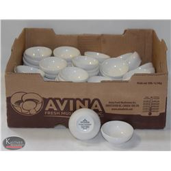 FLAT OF DUDSON 2OZ. CERAMIC SAUCE CUPS