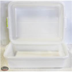 TOTE BOX - LOT OF 2 - NATURAL COLOUR