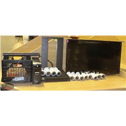 LOREX 4K ULTRA SECURITY SYSTEM W/ 40" SAMSUNG TV