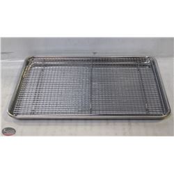 NEW HALF SIZE BUN PAN & COOLING RACK