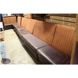 6 COMPLETE RESTAURANT BOOTH BENCH SEATS INCL
