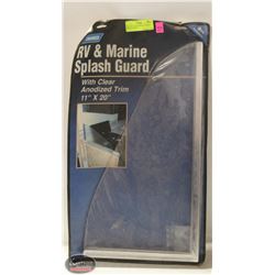 NEW RV, MARINE & FOOD TRUCK SPLASH GUARD