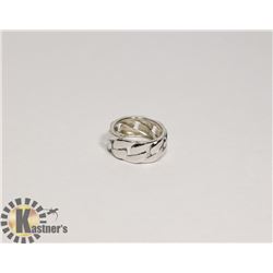 MEN'S SILVER 925 RING - NEW SIZE 10