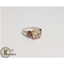 LADIES SILVER 925 RING - NEW SIZE 6.75