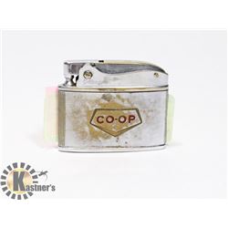 VINTAGE GOLDEN BELL COOP AUTOMATIC LIGHTER