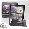 Image 1 : MATCHING SERIAL #'S UNC $10 BILL SET