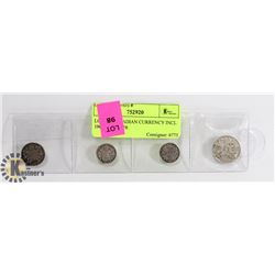 LOT OF CANADIAN CURRENCY INCL 1907, 1920, 1928