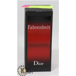 "FAHRENHEIT" BY DIOR MENS EAU DE TOILLETTE, 100M
