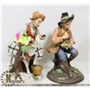 Image 1 : PAIR OF VINTAGE FIGURES