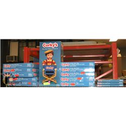 LOT OF ASSORTED CORKY ACCESSORIES INCL 10 OUTFIT &