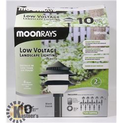 MOONRAYS SOLAR LOW VOLTAGE LANDSCAPE LIGHTING