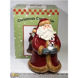 SANTA CHRISTMAS COOKIE JAR - GENERAL,