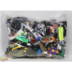 LARGE BAG (12"X14") FULL OF LEGO WITH LOTS