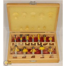 BOX OF CARB TECH ROUTER BITS