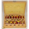 Image 1 : BOX OF CARB TECH ROUTER BITS