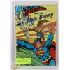 Image 1 : SUPERMAN MEETS THE QUIK BUNNY COMIC BOOK.