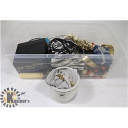 MINI TOTE OF ESTATE JEWELLERY AND COLLECTIBLES