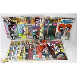 BOX OF ESTATE SPIDER-MAN COMIC BOOKS