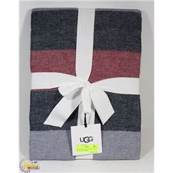 NEW UGG OCEANSIDE 100% COTTON QUEEN SZ BLANKET