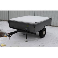 SMALL GREY UTILITY TRAILER, APPROX 6FT X 8FT
