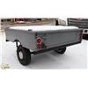 Image 4 : SMALL GREY UTILITY TRAILER, APPROX 6FT X 8FT