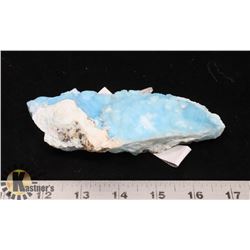 PIECE OF BLUE MINERAL