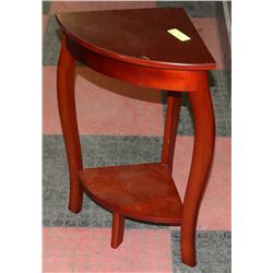 ENTRANCE CORNER TABLE, 13"X24"