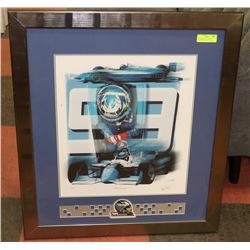 GREG MOORE INDY DRIVER COMMEMORATIVE POSTER #5/25