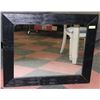 Image 1 : BLACK WOOD FRAMED MIRROR