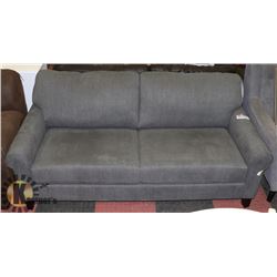 GRAPHITE GREY FABRIC 76" SOFA