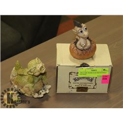 TWO "THE WORLD OF KRYSTONIA" FIGURES