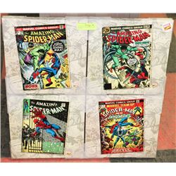 MOUNTED SET OF 4 VINTAGE "THE AMAZING