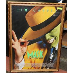 FRAMED THE MASK MOVIE POSTER 31 X 43