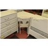 Image 3 : 7PC VINTAGE FRENCH PROVINCIAL GIRLS BEDROOM SET