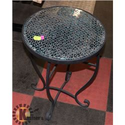MOSAIC END TABLE, 15.5"X23".
