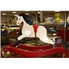 Image 1 : SMALL WOOD ROCKING HORSE