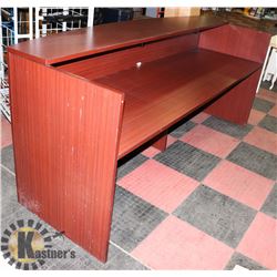 LARGE 8FT X 3FT FRONT END OFFICE DESK