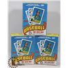 Image 1 : 3 BOXES OF 1989 BASEBALL PITCHER CARDS (OPEE CHEE)