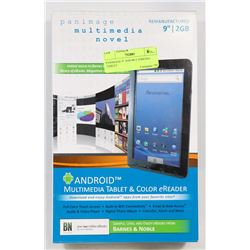 PANIMAGE 9" 2GB MULTIMEDIA TABLET.