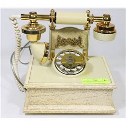 VINTAGE STYLE ROTARY TABLE TOP PHONE.